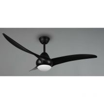 Trio Lighting - Ventilateur de plafond à led alesund r67142132-black matt