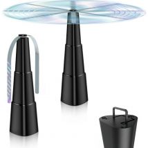 Ventilateur Anti-Mouche, Lot de 2 Répulsifs Anti-Mouches, Fly Fan pour effrayer Les Mouches, Répellante Moustique Fan pour Maison Dîner, Terrasse et