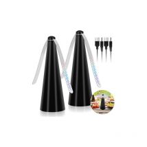 Ventilateur Anti-Mouche, Lot de 2 répulsifs Anti-moustiques sans Utiliser de Produits Chimiques, pour éloigner Les Mouches et Les Insectes de la