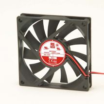 Ventilateur axial RS PRO 24 V dc, 39.1m³/h, 80 x 80 x 15mm, 3.6W ( Prix pour 1 )