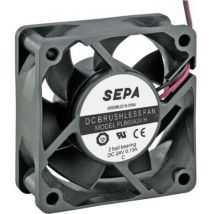 SEPA PLB60A24SE16A Ventilateur axial 24 V/DC 36.7 m³/h (L x l x H) 60 x 60 x 25 mm