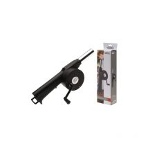Ventilateur ravive flamme pour barbecue chemine'e braises camping 18 cm