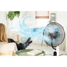 Breakling - Ventilateur brumisateur avec telecommande Stop Canicule