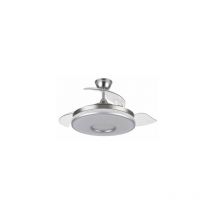 Fabrilamp - Ventilateur de Plafond dc Dani 72W Chrome 3 Pales
