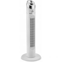 Ventilateur colonne oscillant CONFORT LINE Toronto 40W 3 vitesses H88cm D31cm blanc