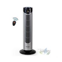 Suinga - Ventilateur colonne Orbegozo TWM1010, 3 vitesses, télécommande, minuterie, affichage digital, 45W