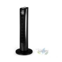 Ventilateur colonne oscillant orbegozo TW0800 60W 3 vitesses H79cm Noir