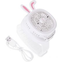 Ventilateur de montre de dessin animé pour enfants Ventilateur de montre portable Ventilateur usb avec dragonne Ventilateur rechargeable usb