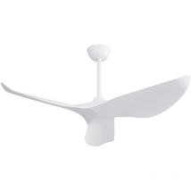 Eifson - Ventilateur de Plafond 96,5 cm, avec 3 Pales abs, 6 Vitesses, Moteur dc Télécommande pour Salon et Chambre - Blanc