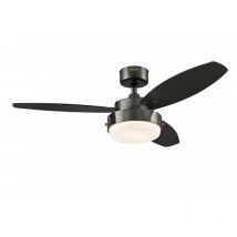 Westinghouse - Ventilateur de plafond Alloy 105 cm Metal avec lumière