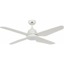 Beacon - Ventilateur de plafond Aria Blanc 122 cm avec led