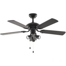 Starluna - Ventilateur de plafond avec lampe 'Anariki' en métal pour salon & salle à manger