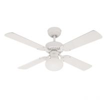 Westinghouse - Ventilateur de plafond Vegas Blanc avec éclairage