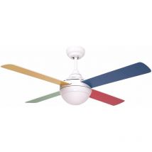 Sulion - Ventilateur de plafond Balloo Multicolore avec lumière
