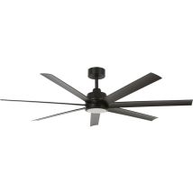Ventilateur De Plafond Dc Atlanta Noir 142 Cm Avec Led
