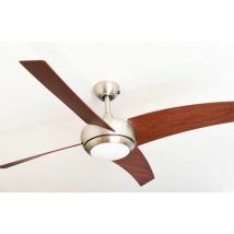 Aireryder - Ventilateur de plafond Borealis Noyer 122 cm avec led