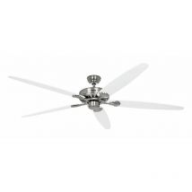 Casafan - Ventilateur de plafond Royal Chrome mat 180 bl-gr