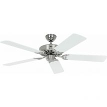 Casafan - Ventilateur de plafond Royal Chrome mat 132 bl-gr