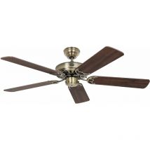 Casafan - Ventilateur de plafond Royal Laiton antique 132 no-nf