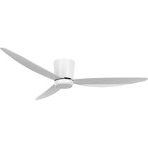 BEACON – Ventilateur de plafond DC Array Blanc – 137 cm – 6 vitesses, télécommande, blanc, 220-240 V