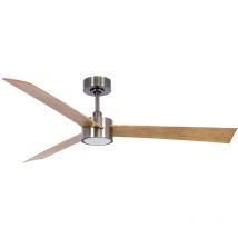 Lucci Air - Ventilateur de plafond dc Climate iv Nickel avec led
