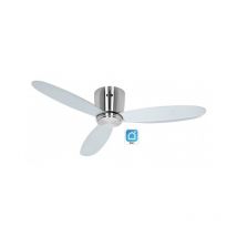Casafan - Ventilateur de plafond 311280W eco plano ii 112cm Argent Wi-Fi