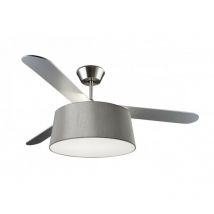 Ventilateur de plafond Belmont Nickel / Gris