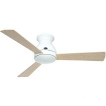 Casafan - Ventilateur de plafond 311674 Eco Pallas 116cm érable ou hêtre/blanc