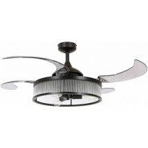 Beacon - Ventilateur de plafond Fanaway Corbelle Noir 122 cm