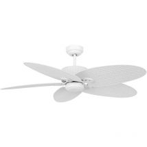 Lucci Air - Ventilateur de plafond Fijan ll Blanc 132 cm
