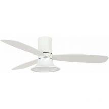 Beacon - Ventilateur de plafond Flusso dc Blanc 132 cm avec led