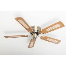 Ventilateur de plafond Kisa Deluxe AB Chêne / Noyer