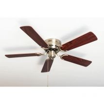 Pepeo - Ventilateur de plafond Kisa Deluxe ab Rose / Noyer
