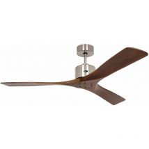 Casafan - Ventilateur de plafond Macau Chrome / Noyer