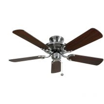 Fantasia - Ventilateur de plafond Mayfair Acier / Chêne 107 cm