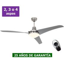 Certeo - Ventilateur de plafond Mirage ch-ar avec éclairage