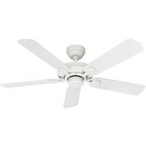 Hunter Fans - Ventilateur de plafond extérieur Outdoor Elements Blanc
