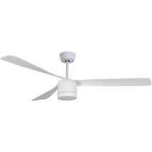 Lucci Air - Ventilateur de plafond dc Peregrine Blanc avec led