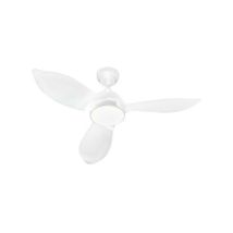 Ventilateur De Plafond - Plafonnier Corsica Noir - Ø116cm 70w + Éclairage Led