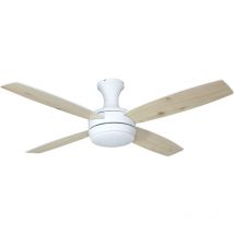Aireryder - Ventilateur de plafond Saturn Blanc avec lumière