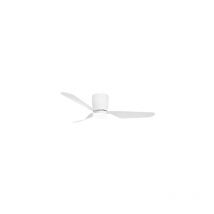 GSC - Ventilateur de plafond Solesia dc avec lumière cct orientable et commande Ø132 Blanc