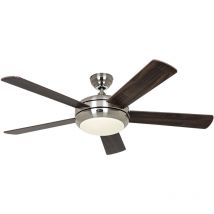 Ventilateur de plafond Titanium Chrome 132 NO-CE