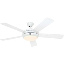 Certeo - Ventilateur de plafond Titanium 132 Blanc sans commande