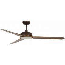 Lucci Air - Ventilateur de plafond dc Unione Bronze 142 cm avec led