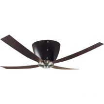 Ventilateur de plafond Valhalla Hêtre Foncé avec Télécommande