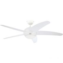 Westinghouse - Ventilateur de plafond Bendan Blanc avec éclairage
