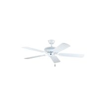 Deko-Elektro – Ventilateur de plafond White Eagle – 132 cm – 3 vitesses – 50 W – Finition métal