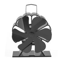 Ventilateur de poêle 6 Lames Ventilateur de poêle à bois silencieux à chaleur pour poêle à bois/cheminée/poêle à bois