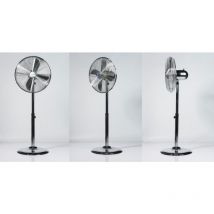 Volteno - ventilateur de sol 40cm chrome