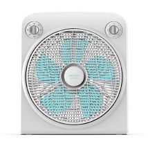 Cecotec - EnergySilence 6000 PowerBox Black Ventilateur de sol 50 w 5 pales 3 vitesses moteur en cuivre rotatif Regilla 2 heures Blanc